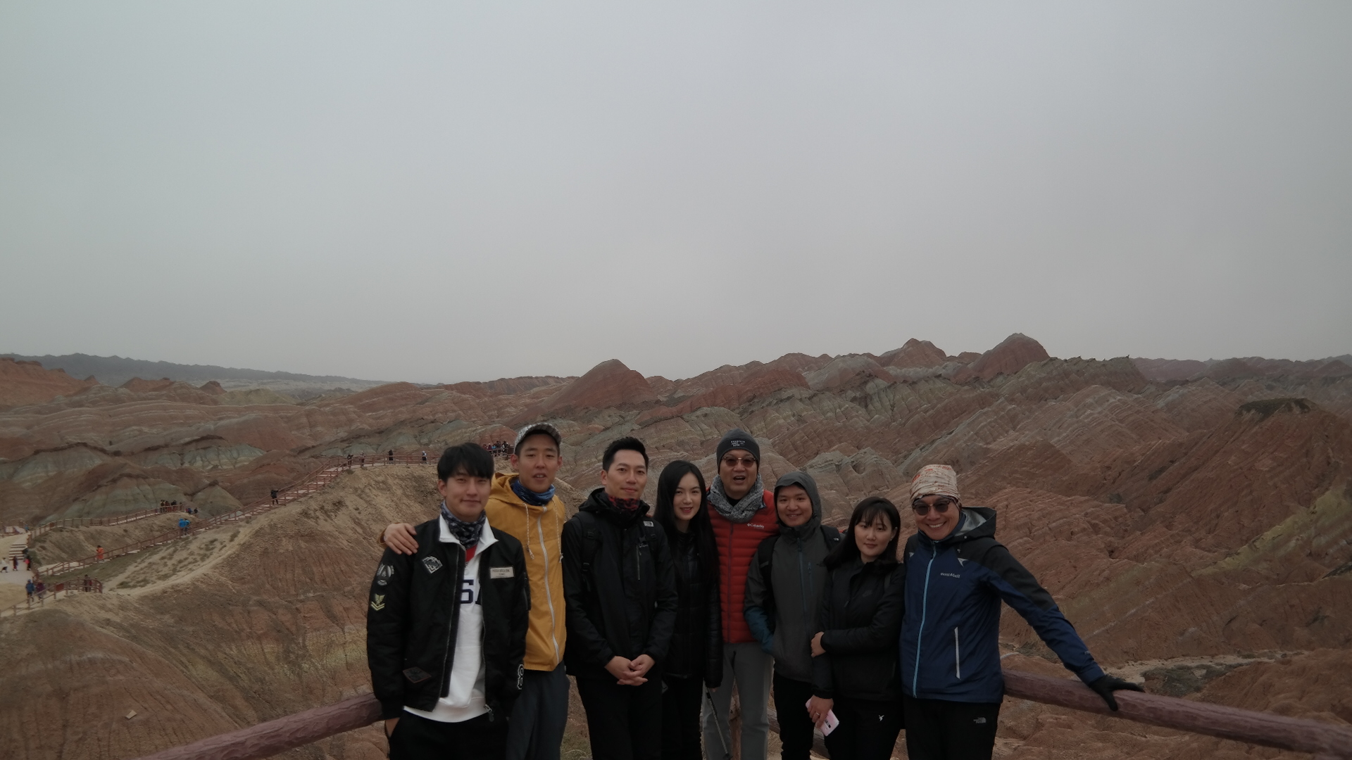 2017 일대일로 张掖丹霞地质公园 